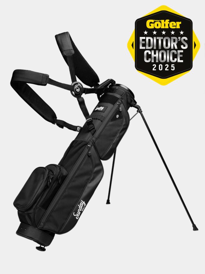 Sunday Golf The Loma XL Standbag schwarz
