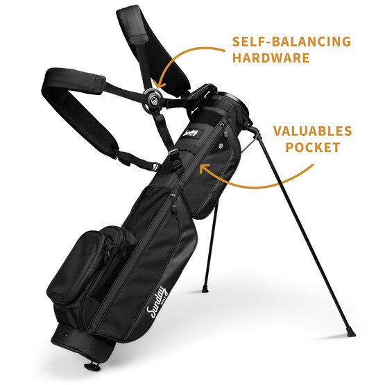 Sunday Golf The Loma XL Standbag schwarz