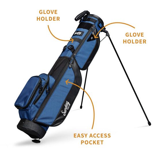 Sunday Golf The Loma XL Standbag blau