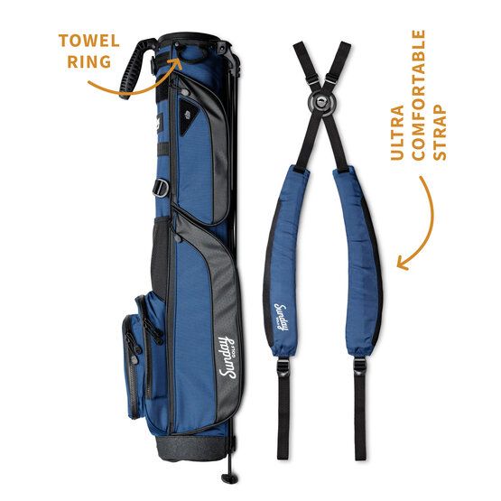 Sunday Golf The Loma XL Standbag blau