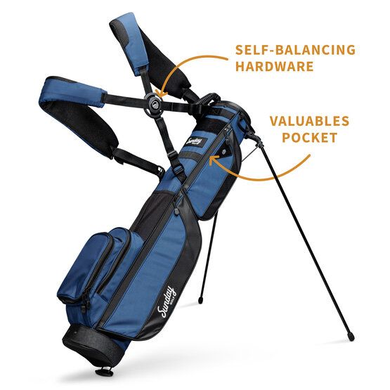 Sunday Golf The Loma XL Standbag blau