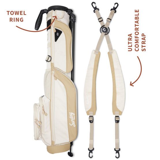 Sunday Golf The Loma XL Standbag beige