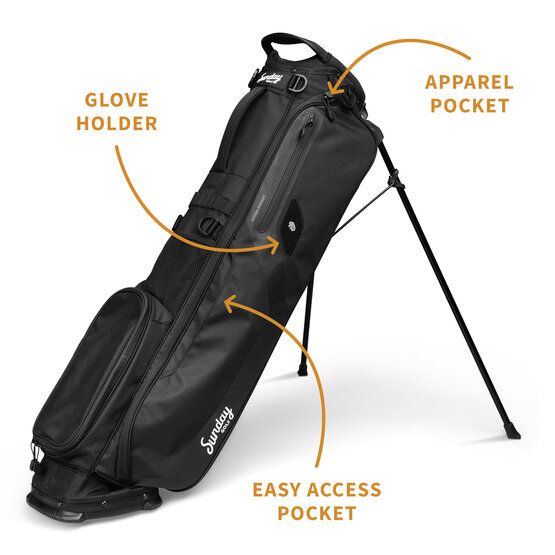 Sunday Golf El Camino Standbag schwarz