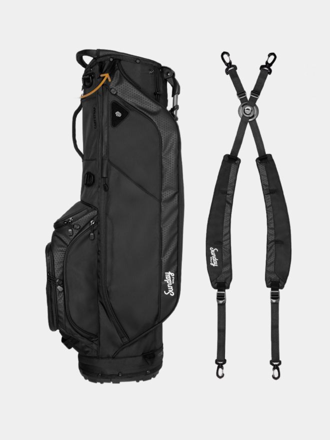 Sunday Golf Ryder Standbag schwarz