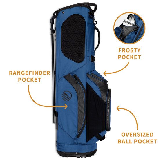 Sunday Golf Ryder Standbag navy