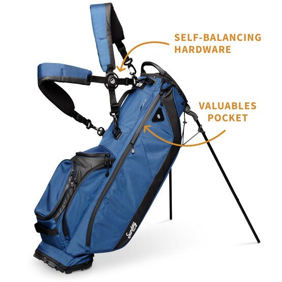 Sunday Golf Ryder Standbag navy