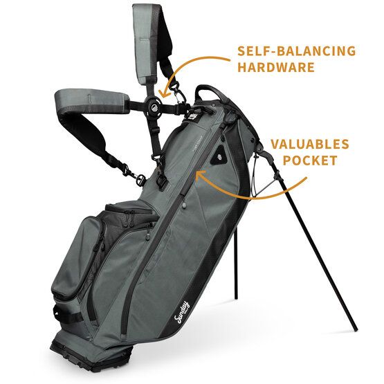Sunday Golf Ryder Standbag grün