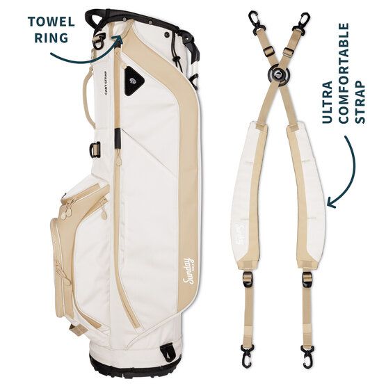 Sunday Golf Ryder Standbag beige
