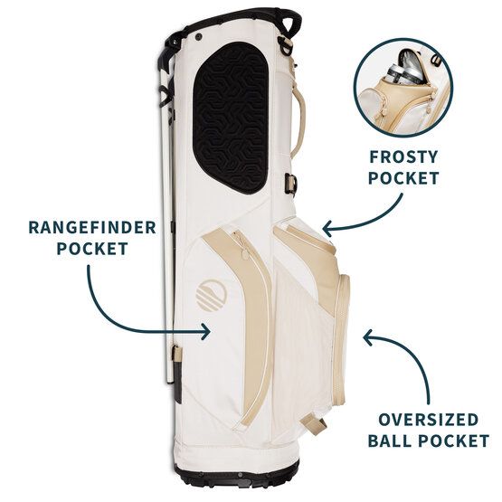 Sunday Golf Ryder Standbag beige