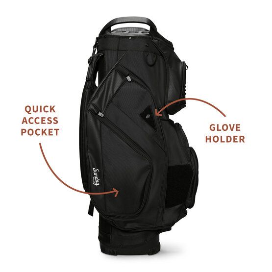 Sunday Golf The Big Rig Cartbag schwarz