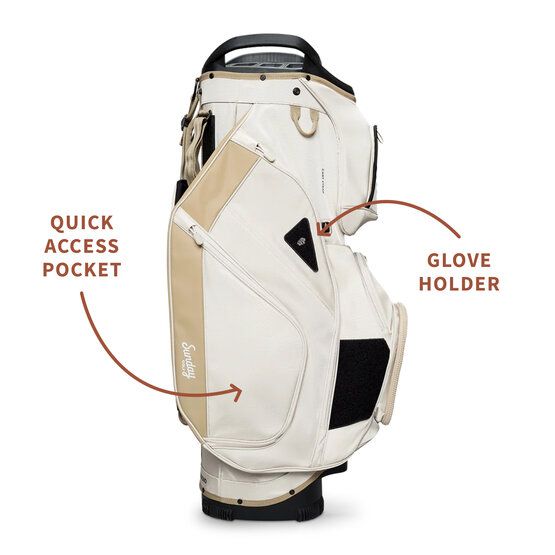 Sunday Golf The Big Rig Cartbag beige