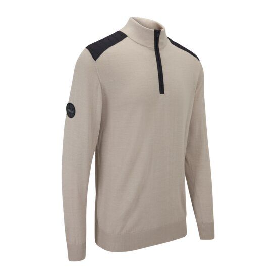 Ping Pletený svetr Cranford béžová