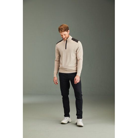 Ping Pletený svetr Cranford béžová