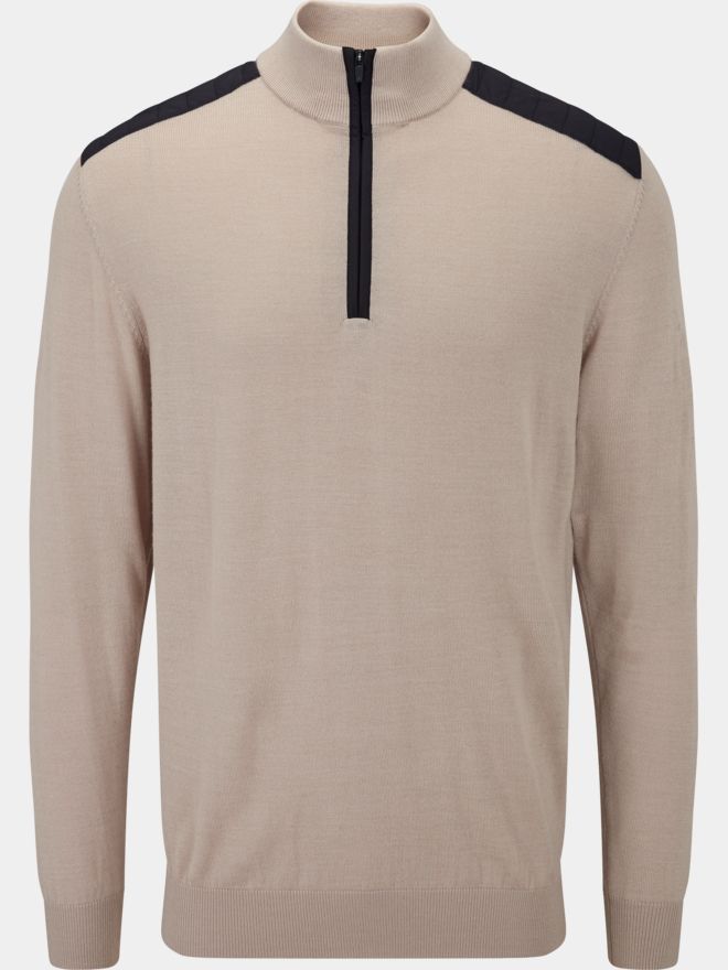 Ping Pletený svetr Cranford béžová