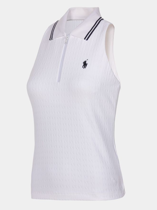 Polo Ralph Lauren ohne Arm Polo weiß