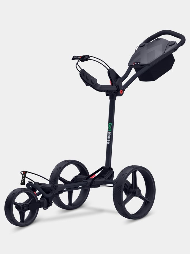 Big Max Blade Trio Trolley mit Golf House Logo schwarz