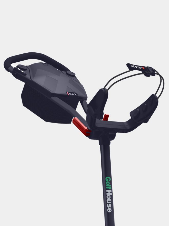 Big Max Blade Trio Trolley mit Golf House Logo schwarz