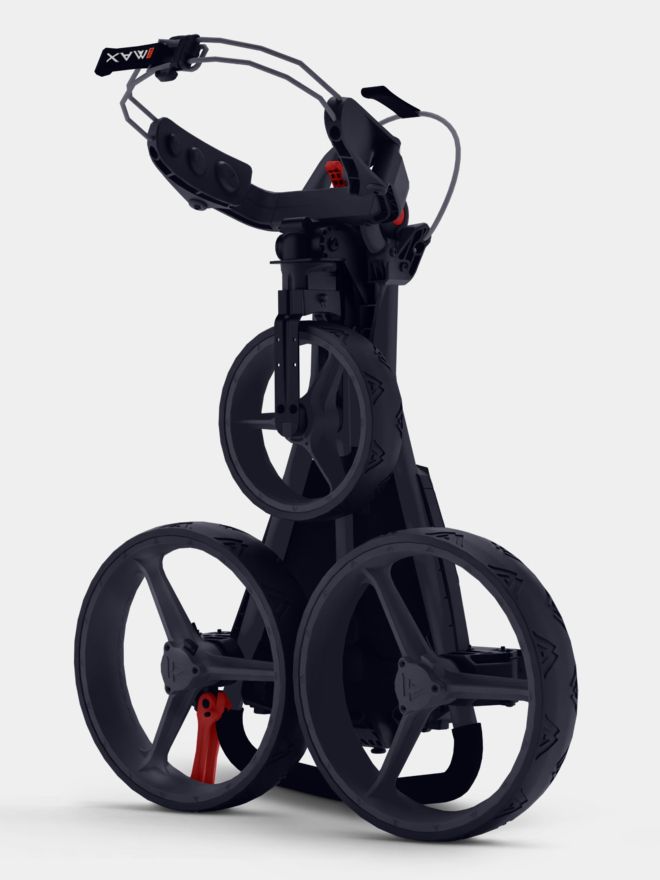 Big Max Blade Trio Trolley mit Golf House Logo schwarz