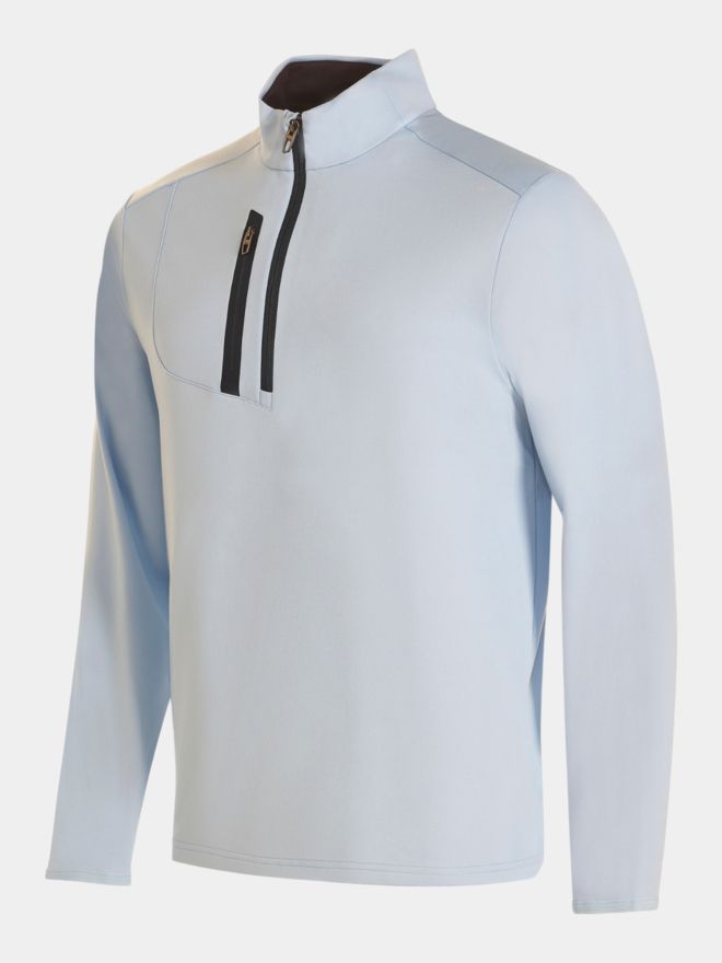 Polo Ralph Lauren Strečová střední vrstva světle modrá