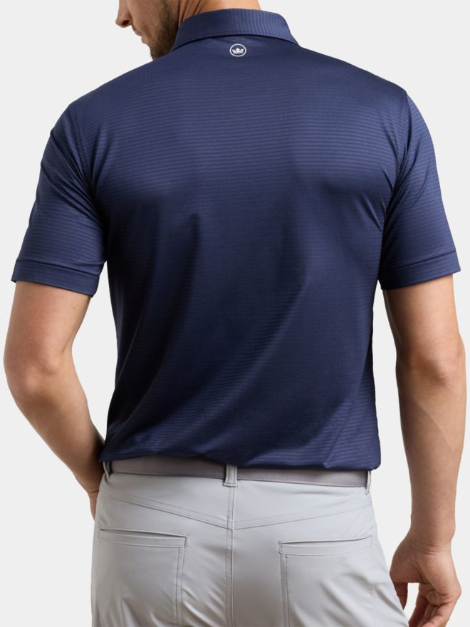 Peter Millar EMPIRE PERFORMANCE JERSEY Halbarm Polo navy