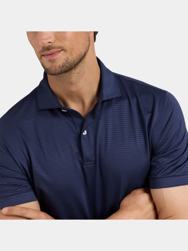 Peter Millar EMPIRE PERFORMANCE JERSEY Halbarm Polo navy