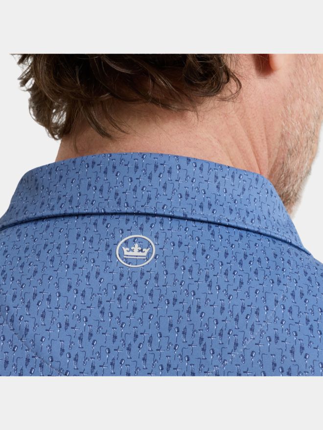 Peter Millar JAZZ CLUB PERFORMANCE JERSEY Halbarm Polo blau