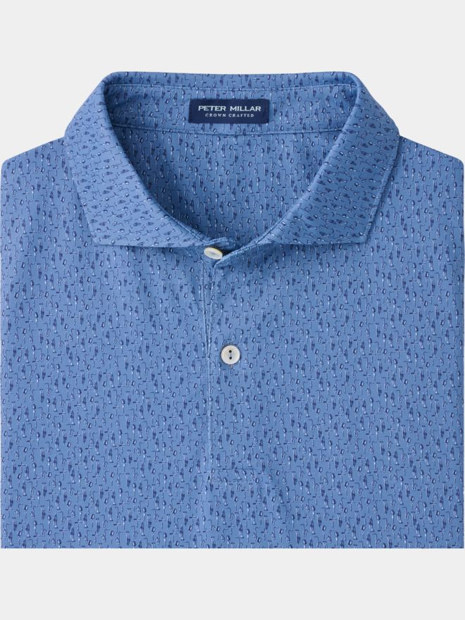 Peter Millar JAZZ CLUB PERFORMANCE JERSEY Halbarm Polo blau