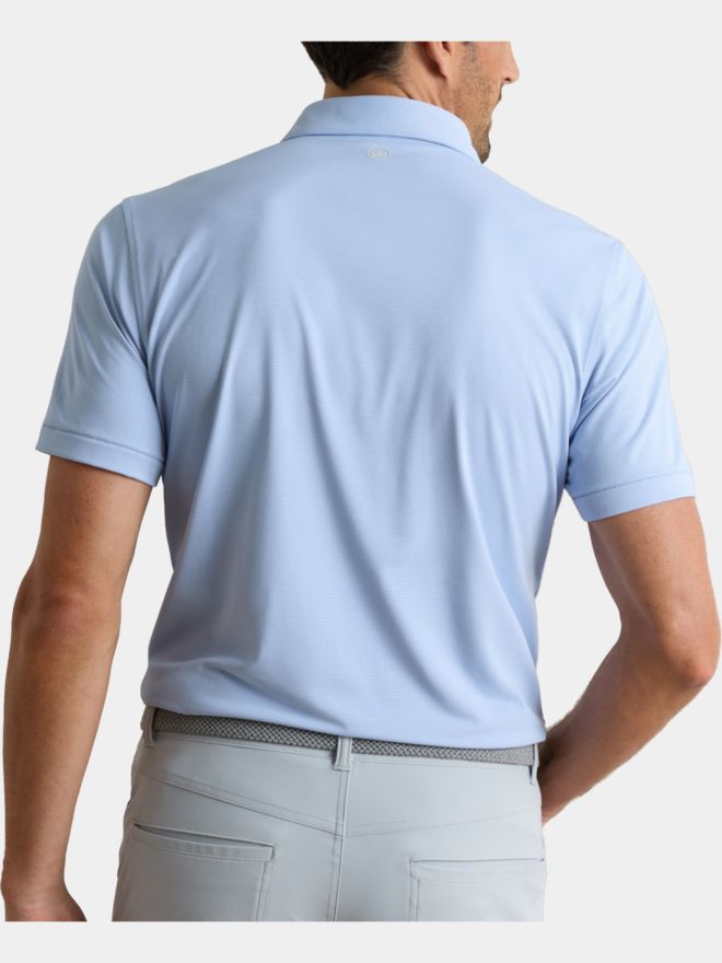 Peter Millar TREBLE PERFORMANCE JERSEY Halbarm Polo hellblau