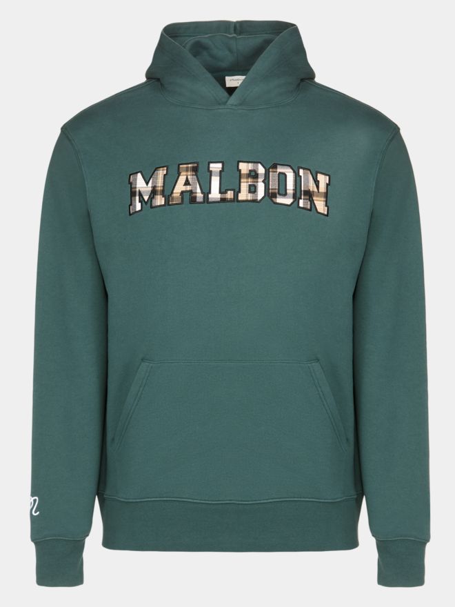 Malbon FESQUE PRESTON Hoodie Sweatshirt dunkelgrün