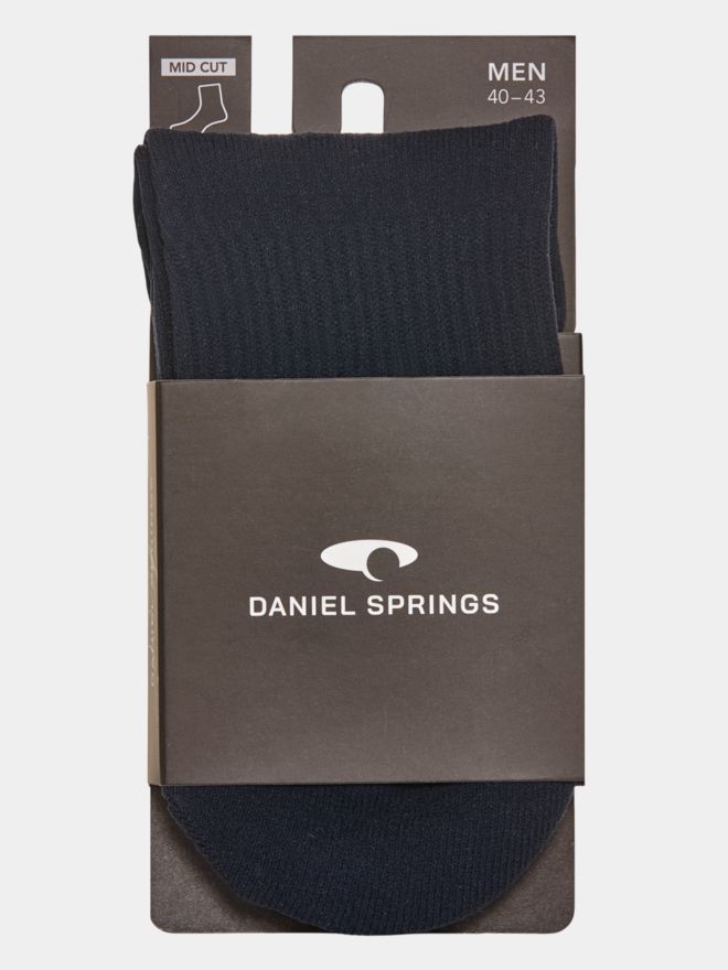 Daniel Springs Mid Rise Socks navy