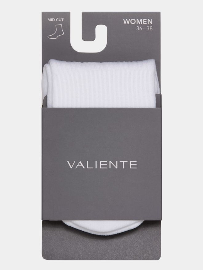 Valiente Mid Rise Socks weiß
