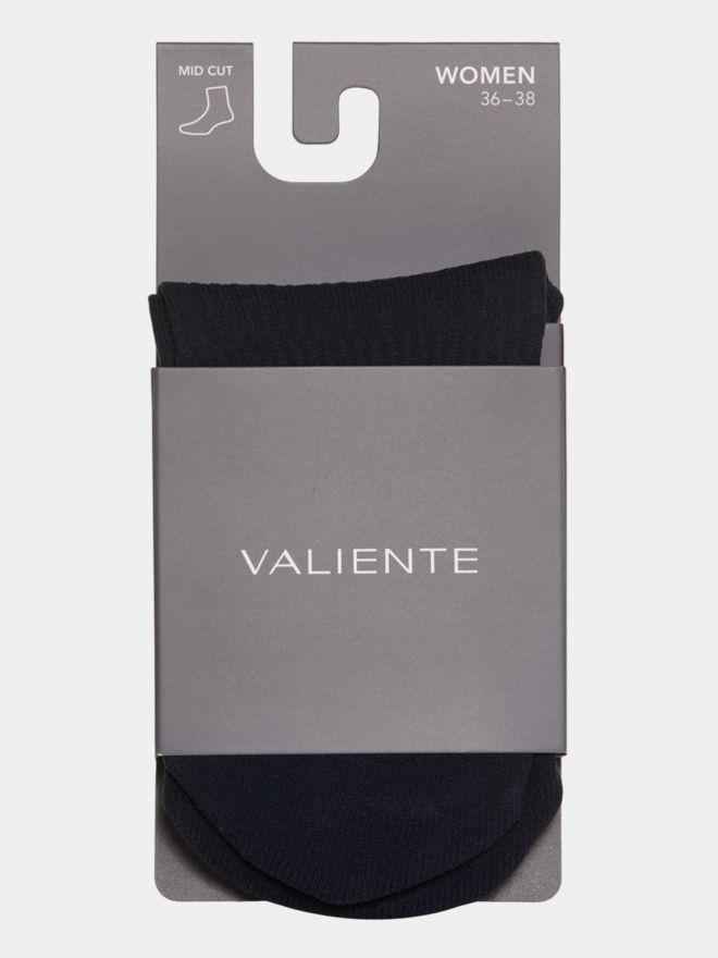 Valiente Mid Rise Socks navy