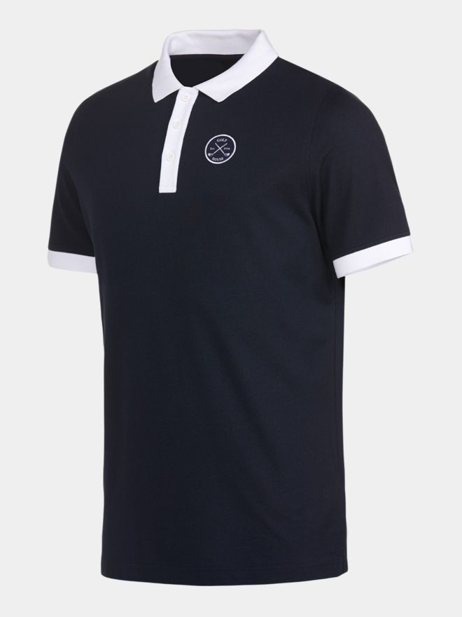 Daniel Springs polokošile s odznakem Polokošile s polovičním rukávem námořnictvo