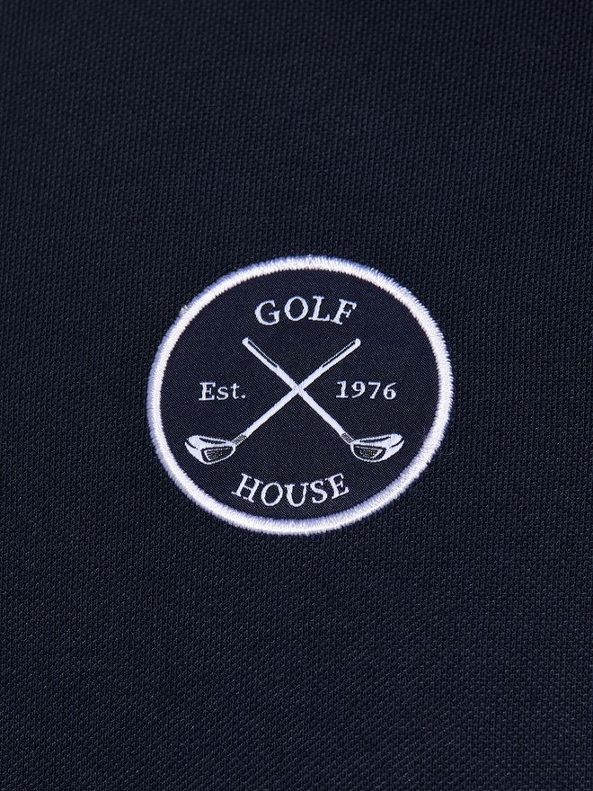 Daniel Springs polokošile s odznakem Polokošile s polovičním rukávem námořnictvo