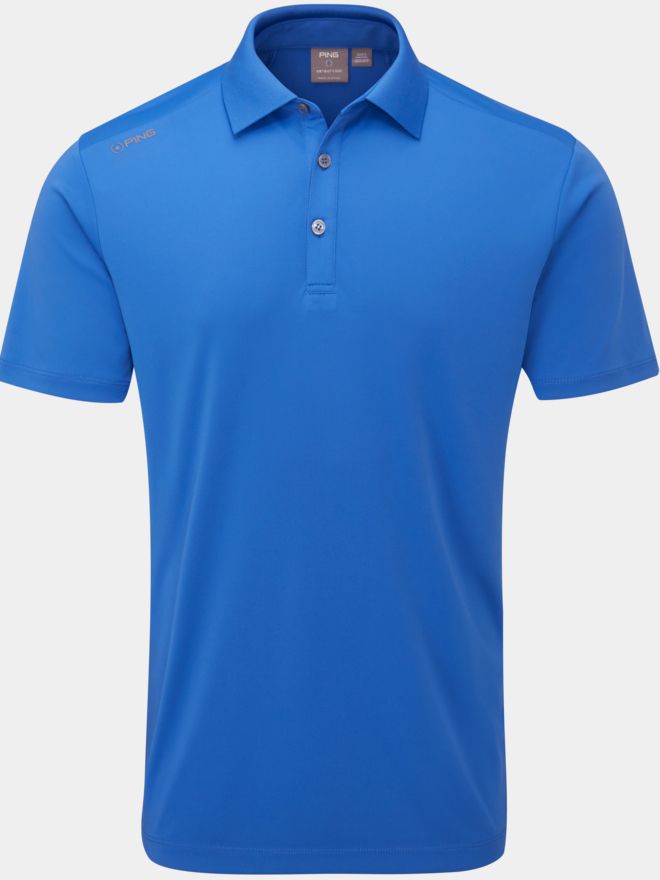 Ping Lindum Halbarm Polo kobalt