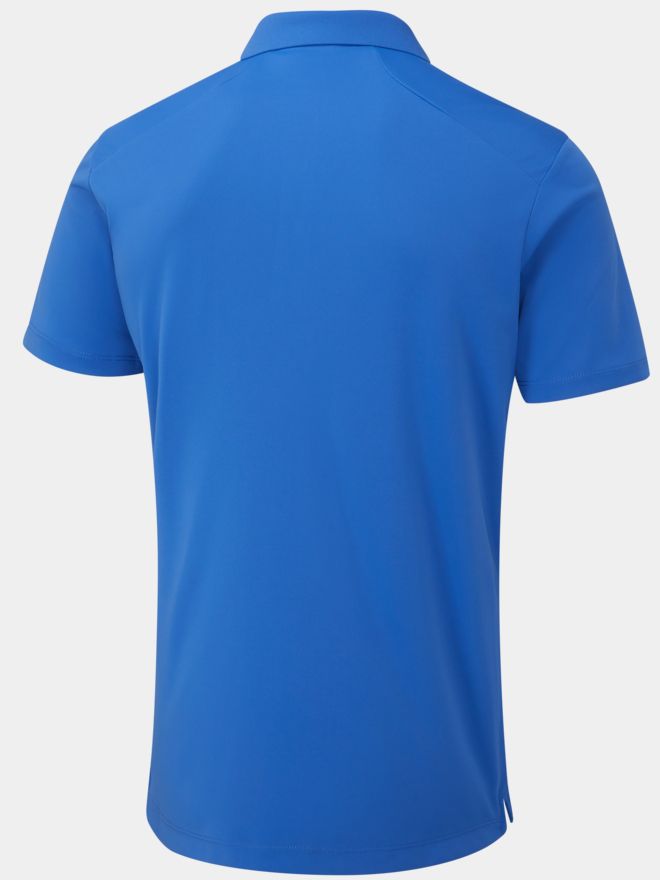 Ping Lindum Halbarm Polo kobalt