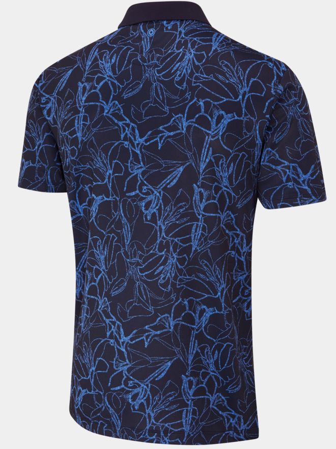 Ping Orlando Halbarm Polo navy