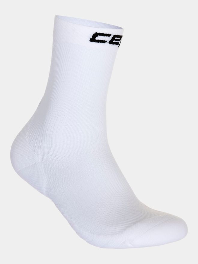 CEP Core Run Comppression Socks, Mid Cut, 5.0, Men weiß