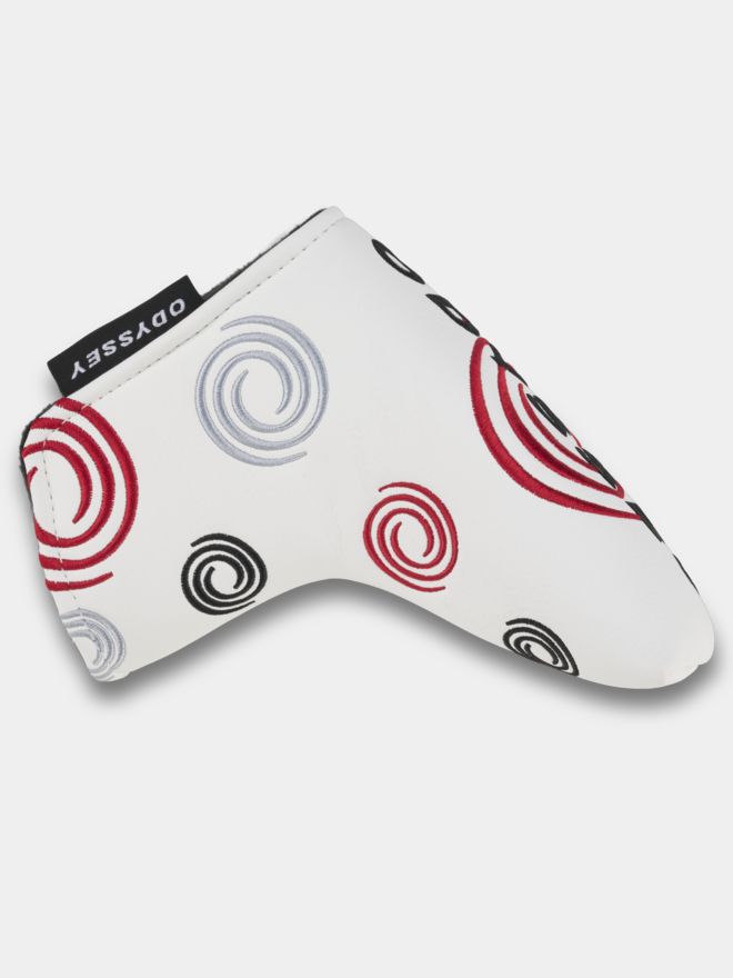 Odyssey Swirl Blade Headcover weiß