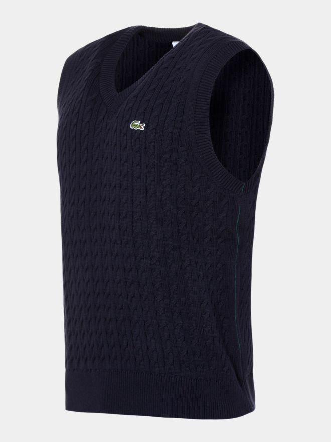 Lacoste Svetr pletený námořnictvo