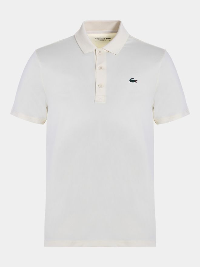Lacoste SHORT SLEEVED RIBBED COLLAR SHIRT Halbarm Polo gelb