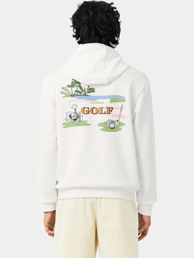 Lacoste SWEATSHIRT Hoodie Sweatshirt ecru