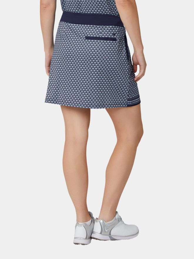 Callaway ASYMMETRICAL WRAP SK kurz Skort navy