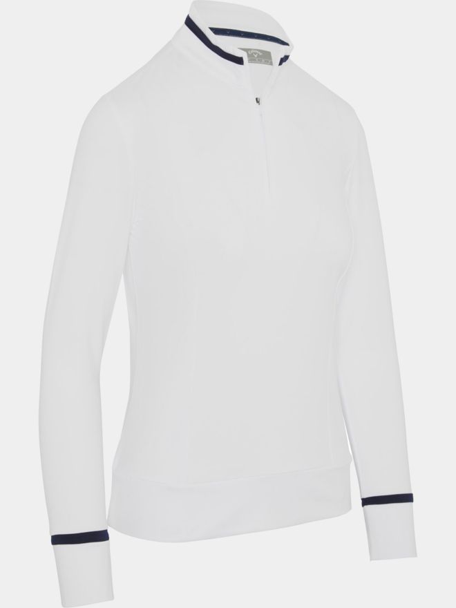 Callaway THERMAL COLORBLOCK T stretch midlayer white