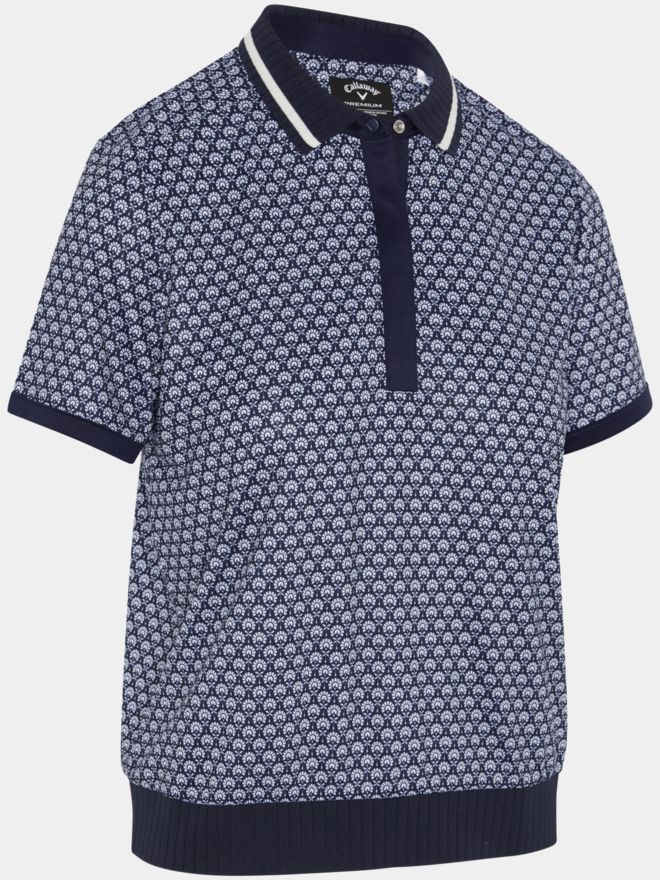 Callaway POLO half-sleeve polo navy