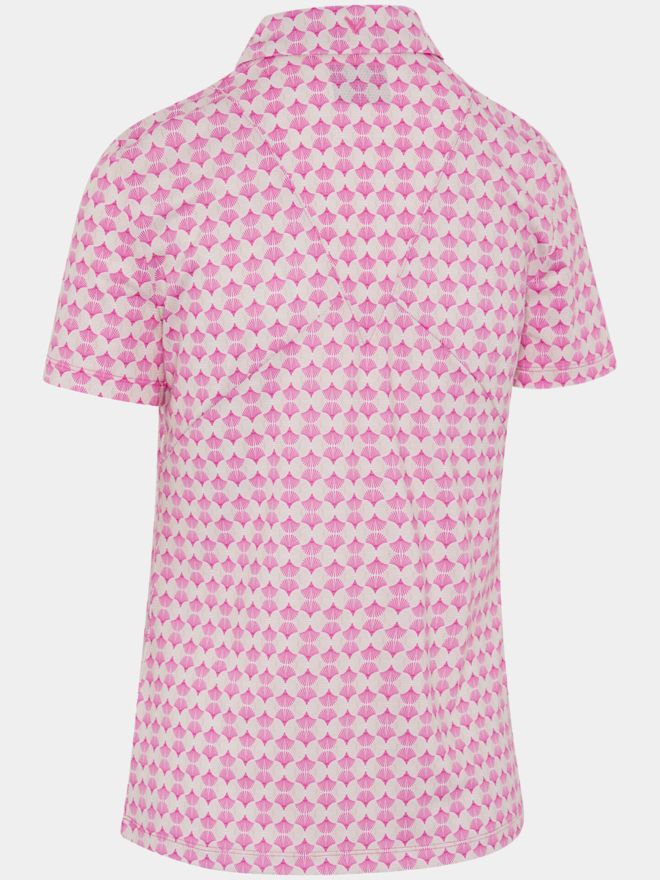 Callaway POLO WITH MESH I Halbarm Polo pink