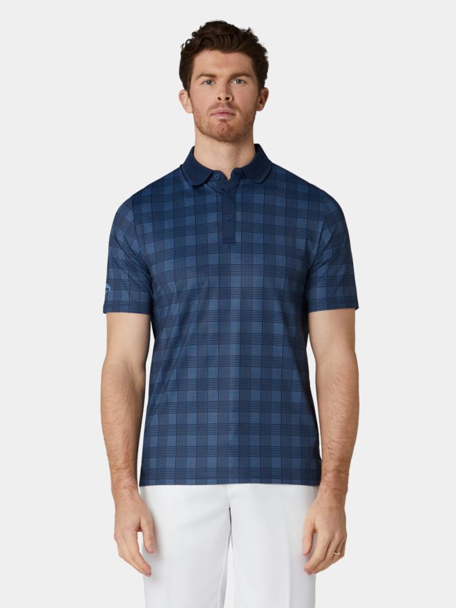 Callaway EMEA SS CHEV PLA360 P Halbarm Polo navy