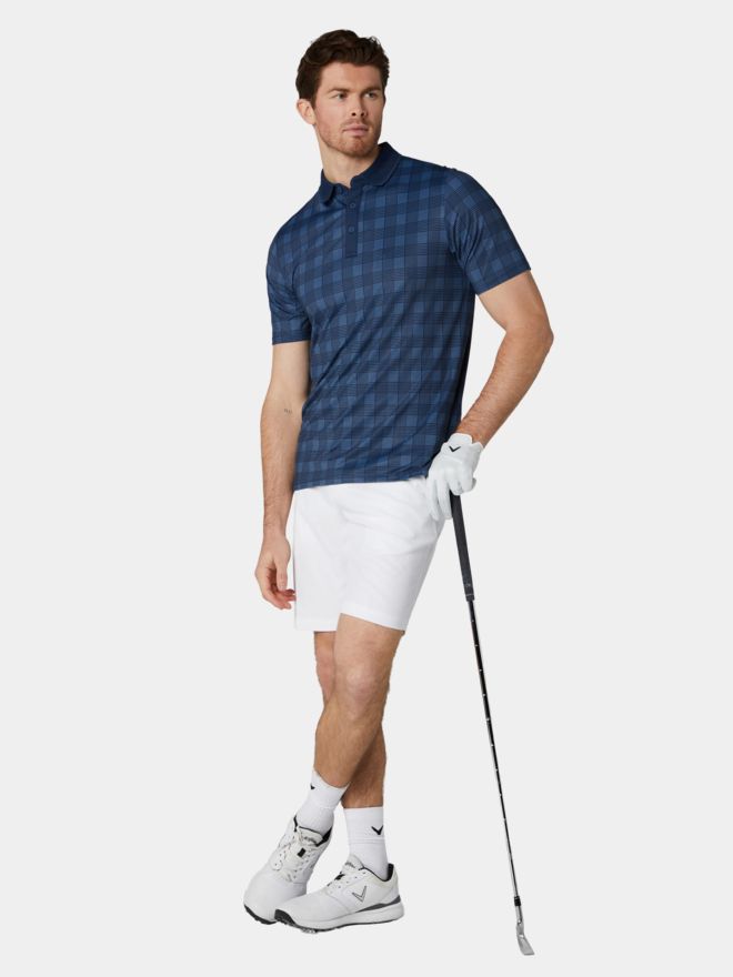 Callaway EMEA SS CHEV PLA360 P Halbarm Polo navy
