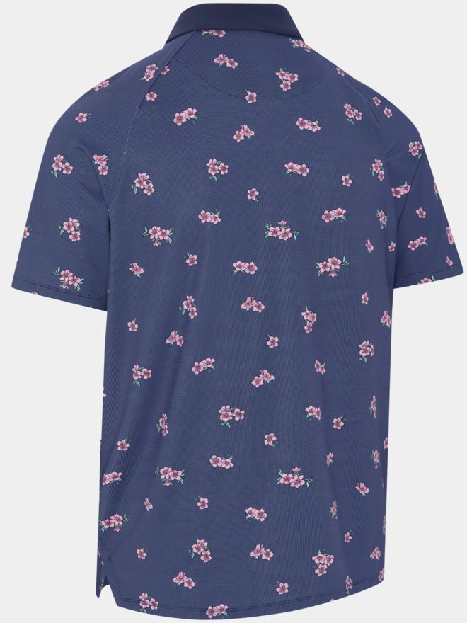 Callaway EMEA AZALEA GINGH Halbarm Polo navy