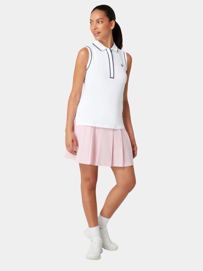 Penguin SLEEVELESS VERONICA ohne Arm Polo weiß